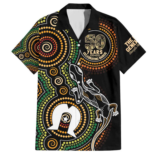 50 Years of NAIDOC Week Indigenous Hawaiian Shirt Honor The Past - Grace The Present