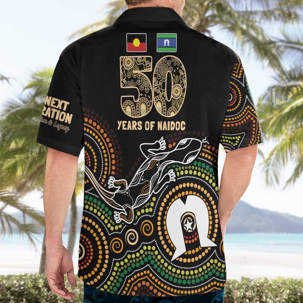 50 Years of NAIDOC Week Indigenous Hawaiian Shirt Honor The Past - Grace The Present