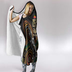 50 Years of NAIDOC Week Indigenous Hooded Blanket Honor The Past - Grace The Present