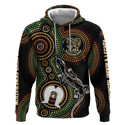 50 Years of NAIDOC Week Indigenous Hoodie Honor The Past - Grace The Present