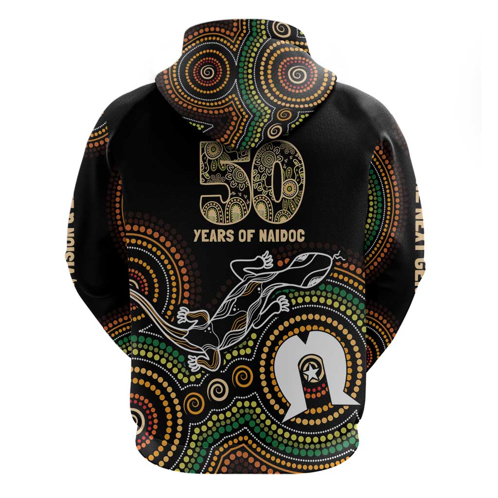 50 Years of NAIDOC Week Indigenous Hoodie Honor The Past - Grace The Present