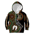 50 Years of NAIDOC Week Indigenous Kid Hoodie Honor The Past - Grace The Present