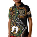 50 Years of NAIDOC Week Indigenous Kid Polo Shirt Honor The Past - Grace The Present