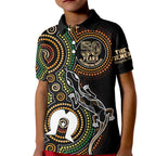 50 Years of NAIDOC Week Indigenous Kid Polo Shirt Honor The Past - Grace The Present