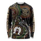 50 Years of NAIDOC Week Indigenous Long Sleeve Shirt Honor The Past - Grace The Present