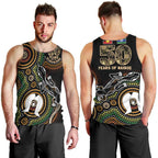 50 Years of NAIDOC Week Indigenous Men Tank Top Honor The Past - Grace The Present