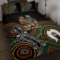 50 Years of NAIDOC Week Indigenous Quilt Bed Set Honor The Past - Grace The Present