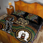 50 Years of NAIDOC Week Indigenous Quilt Bed Set Honor The Past - Grace The Present