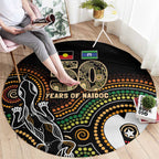50 Years of NAIDOC Week Indigenous Round Carpet Honor The Past - Grace The Present