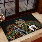 50 Years of NAIDOC Week Indigenous Rubber Doormat Honor The Past - Grace The Present