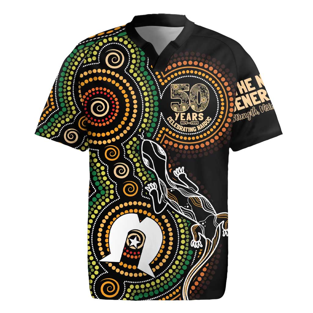 50 Years of NAIDOC Week Indigenous Rugby Jersey Honor The Past - Grace The Present