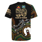 50 Years of NAIDOC Week Indigenous Rugby Jersey Honor The Past - Grace The Present