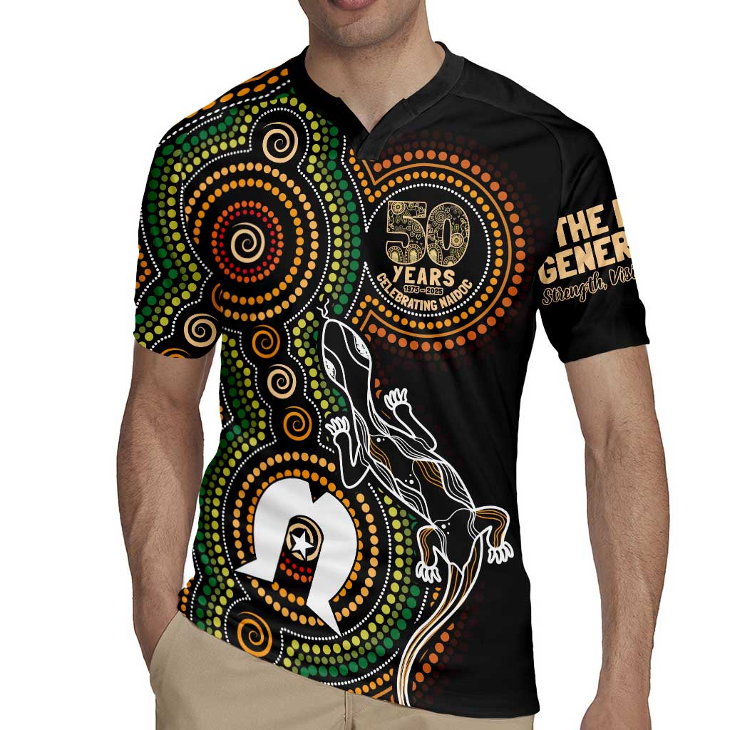 50 Years of NAIDOC Week Indigenous Rugby Jersey Honor The Past - Grace The Present