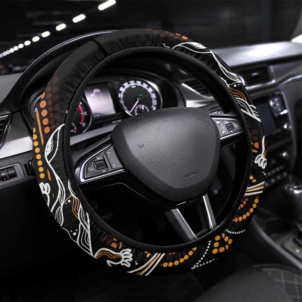 50 Years of NAIDOC Week Indigenous Steering Wheel Cover Honor The Past - Grace The Present