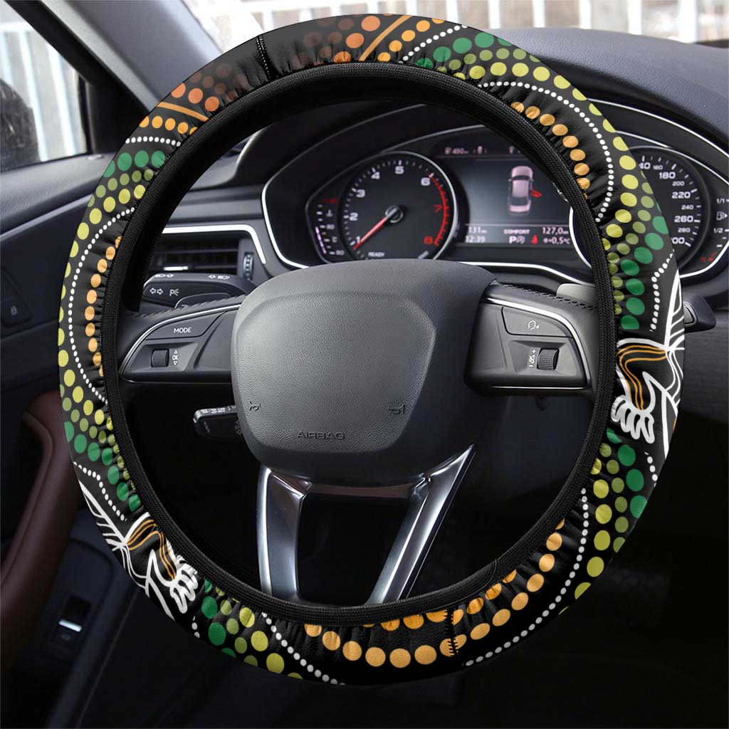 50 Years of NAIDOC Week Indigenous Steering Wheel Cover Honor The Past - Grace The Present