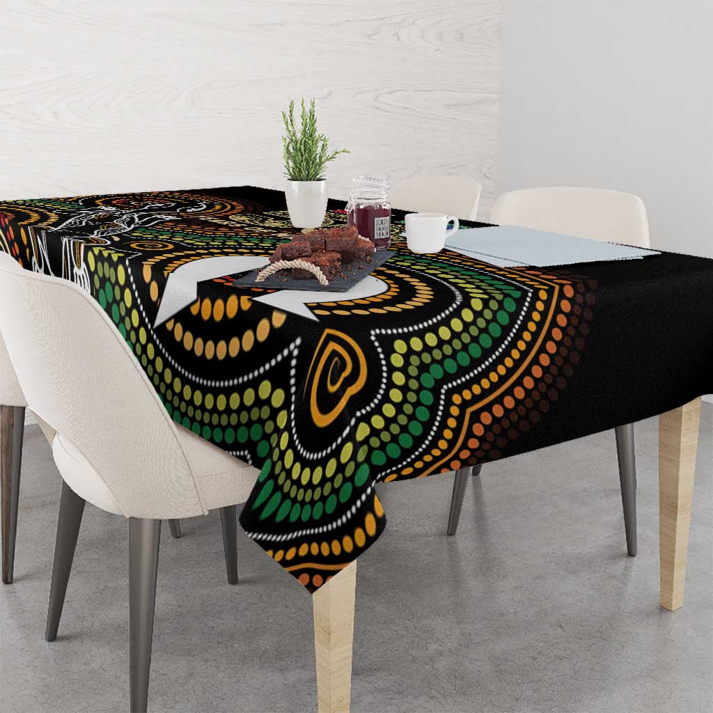 50 Years of NAIDOC Week Indigenous Tablecloth Honor The Past - Grace The Present