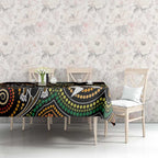 50 Years of NAIDOC Week Indigenous Tablecloth Honor The Past - Grace The Present