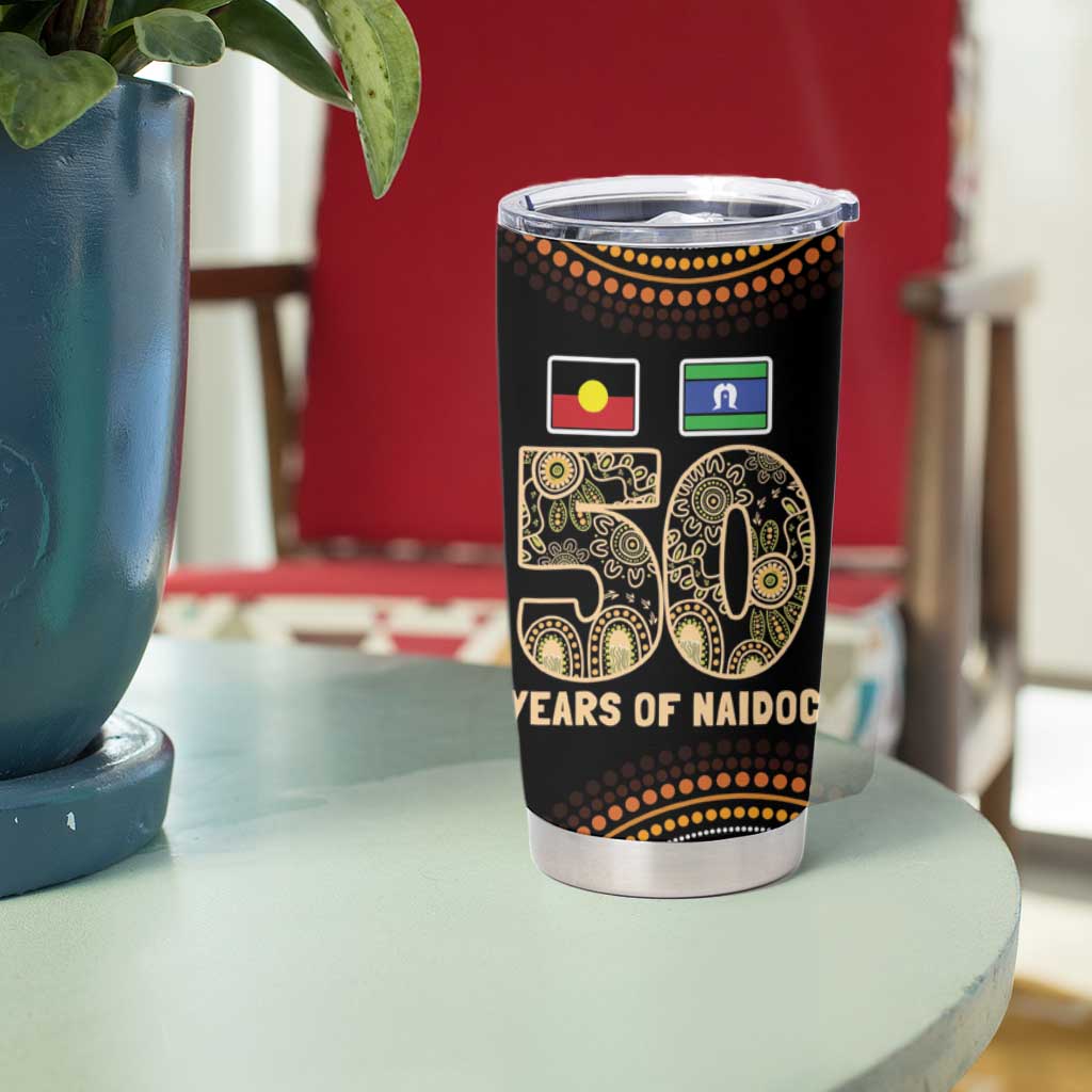 50 Years of NAIDOC Week Indigenous Tumbler Cup Honor The Past - Grace The Present