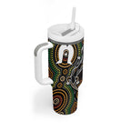 50 Years of NAIDOC Week Indigenous Tumbler With Handle Honor The Past - Grace The Present