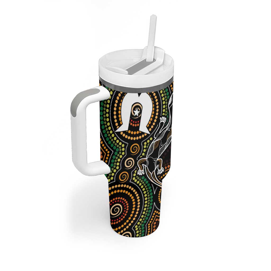 50 Years of NAIDOC Week Indigenous Tumbler With Handle Honor The Past - Grace The Present