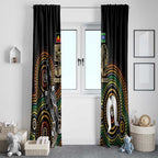 50 Years of NAIDOC Week Indigenous Window Curtain Honor The Past - Grace The Present