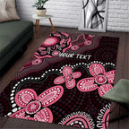 Honoring 50 Years of NAIDOC 2025 Personalised Area Rug Pink Power