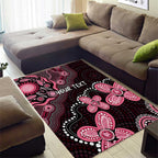 Honoring 50 Years of NAIDOC 2025 Personalised Area Rug Pink Power