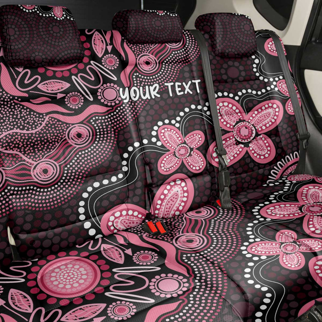 Honoring 50 Years of NAIDOC 2025 Personalised Back Car Seat Cover Pink Power