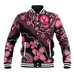 Honoring 50 Years of NAIDOC 2025 Personalised Baseball Jacket Pink Power