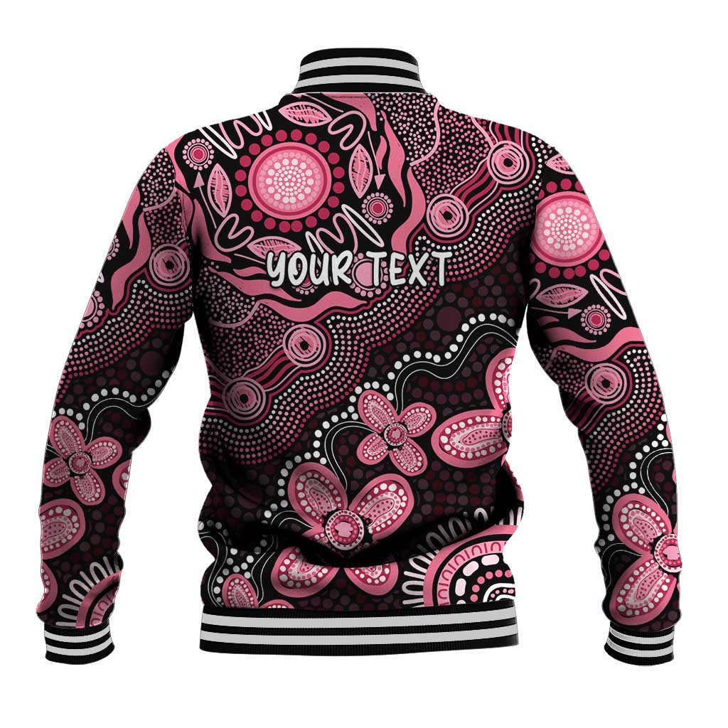 Honoring 50 Years of NAIDOC 2025 Personalised Baseball Jacket Pink Power