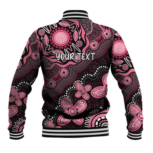 Honoring 50 Years of NAIDOC 2025 Personalised Baseball Jacket Pink Power