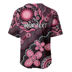 Honoring 50 Years of NAIDOC 2025 Personalised Baseball Jersey Pink Power