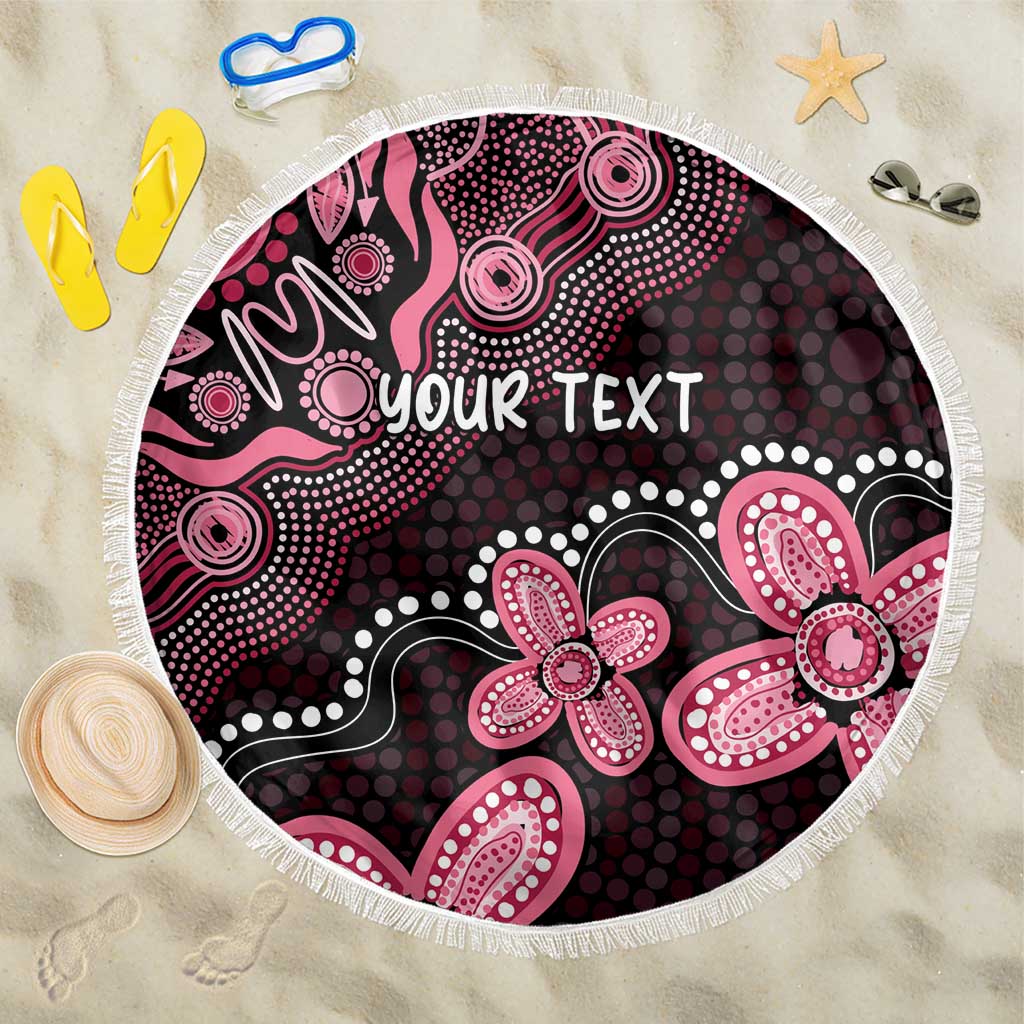 Honoring 50 Years of NAIDOC 2025 Personalised Beach Blanket Pink Power