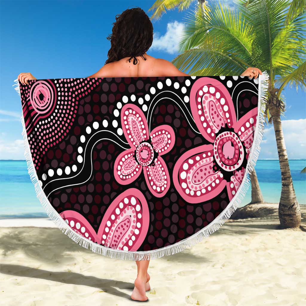 Honoring 50 Years of NAIDOC 2025 Personalised Beach Blanket Pink Power