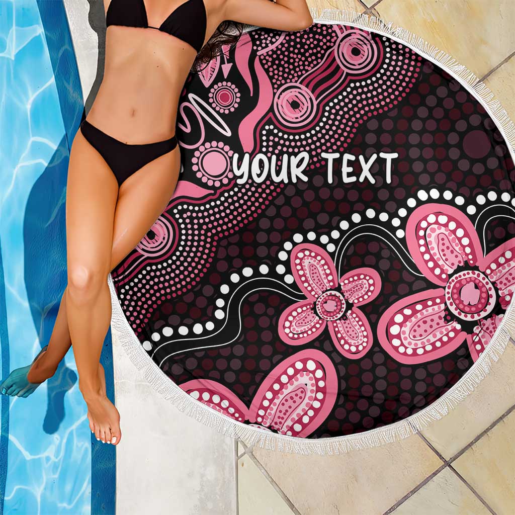 Honoring 50 Years of NAIDOC 2025 Personalised Beach Blanket Pink Power