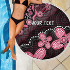 Honoring 50 Years of NAIDOC 2025 Personalised Beach Blanket Pink Power