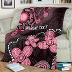 Honoring 50 Years of NAIDOC 2025 Personalised Blanket Pink Power