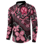 Honoring 50 Years of NAIDOC 2025 Personalised Button Sweatshirt Pink Power