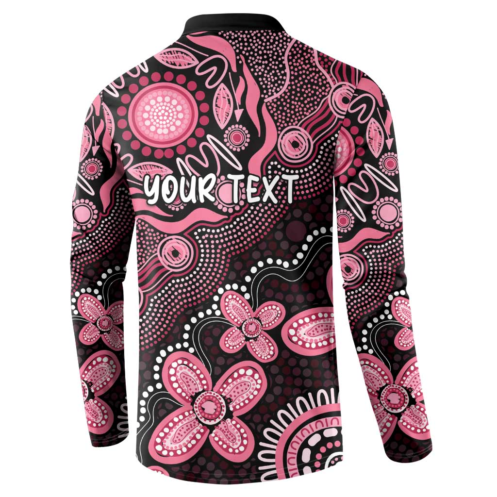 Honoring 50 Years of NAIDOC 2025 Personalised Button Sweatshirt Pink Power