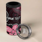 Honoring 50 Years of NAIDOC 2025 Personalised 4 in 1 Can Cooler Tumbler Pink Power