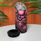 Honoring 50 Years of NAIDOC 2025 Personalised 4 in 1 Can Cooler Tumbler Pink Power