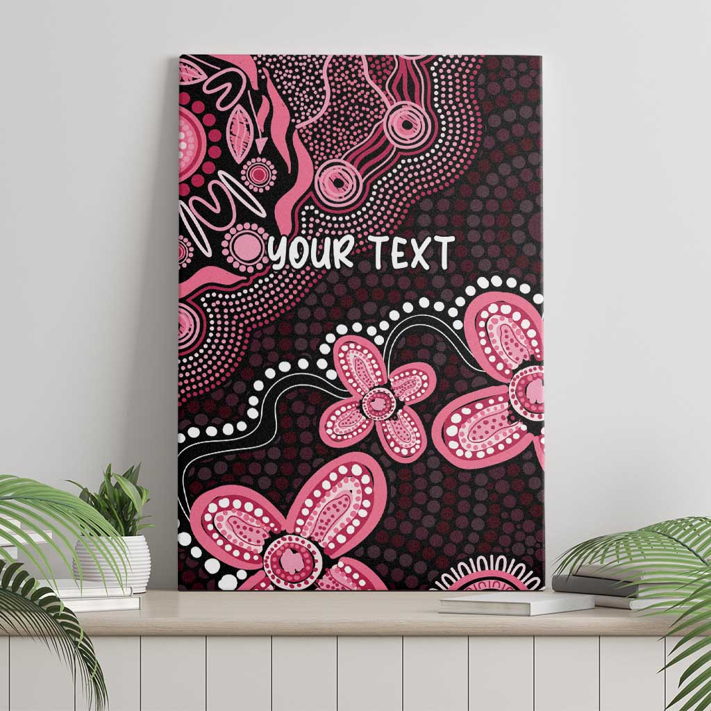 Honoring 50 Years of NAIDOC 2025 Personalised Canvas Wall Art Pink Power