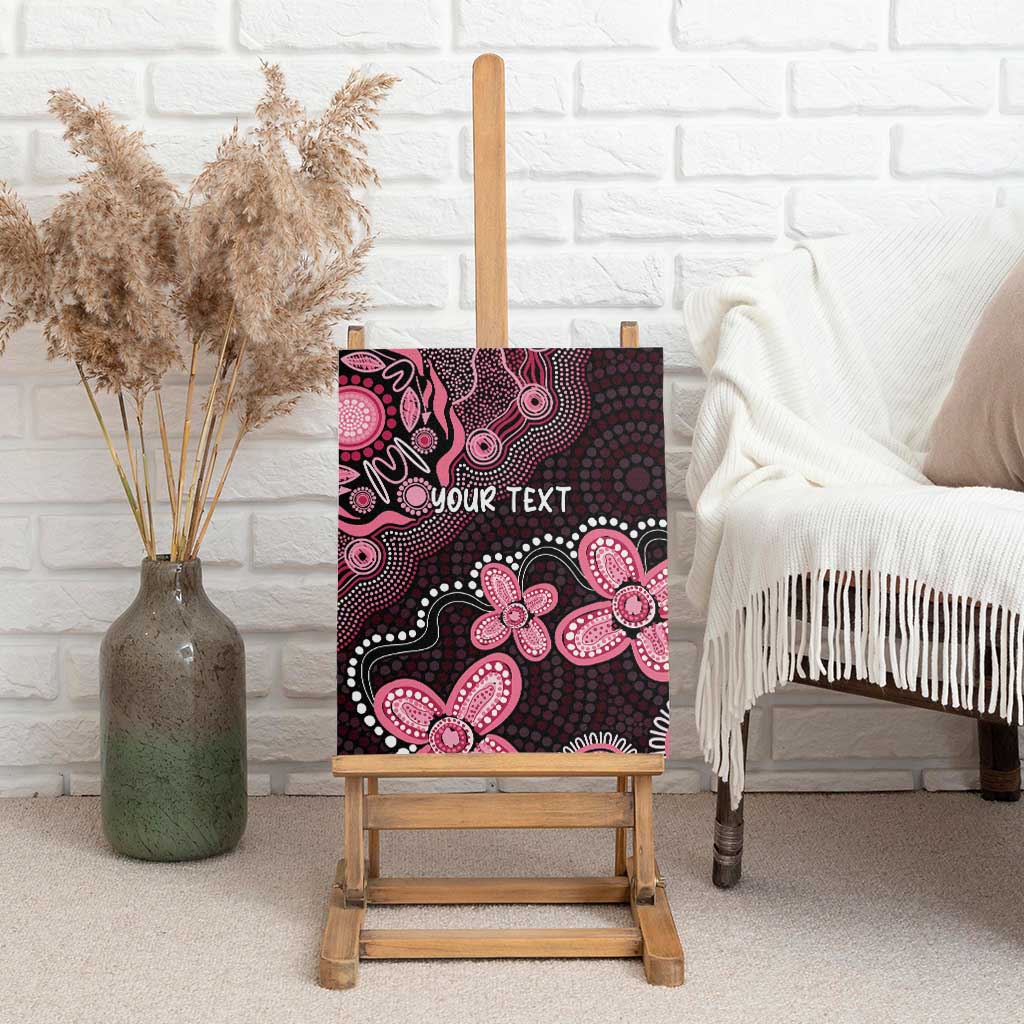 Honoring 50 Years of NAIDOC 2025 Personalised Canvas Wall Art Pink Power