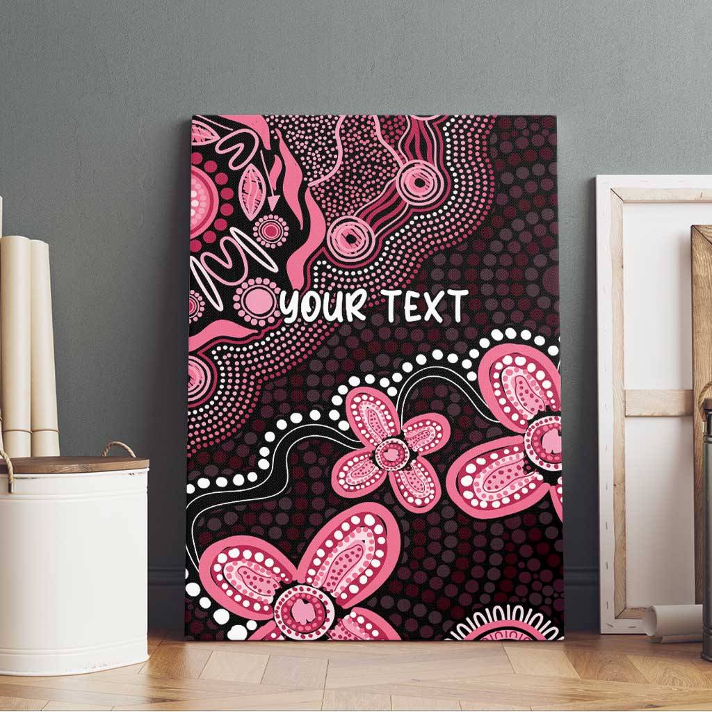 Honoring 50 Years of NAIDOC 2025 Personalised Canvas Wall Art Pink Power