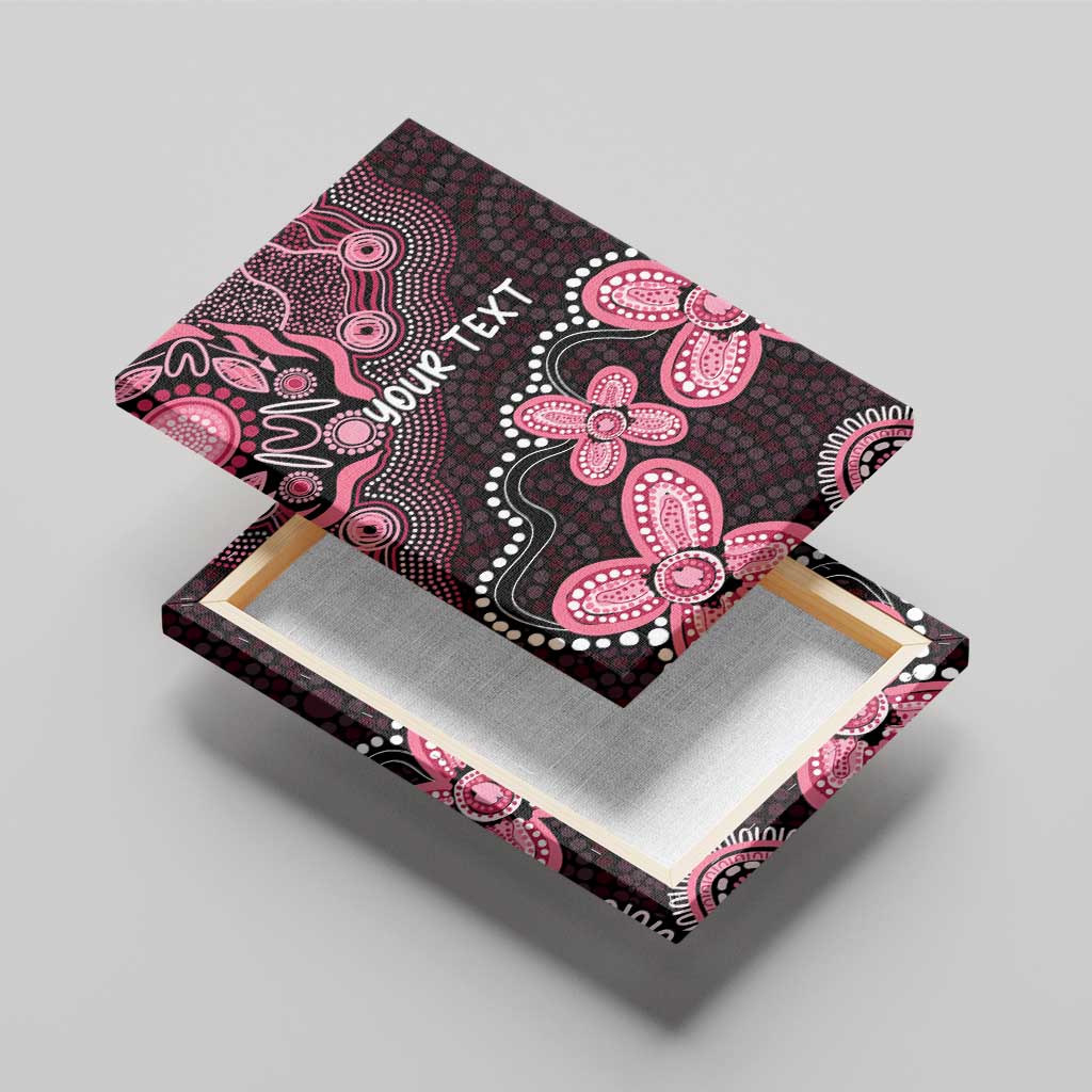 Honoring 50 Years of NAIDOC 2025 Personalised Canvas Wall Art Pink Power