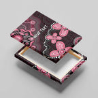 Honoring 50 Years of NAIDOC 2025 Personalised Canvas Wall Art Pink Power