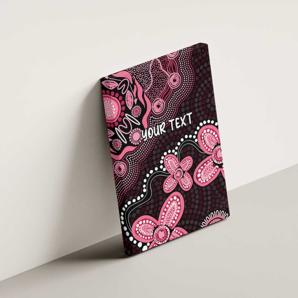 Honoring 50 Years of NAIDOC 2025 Personalised Canvas Wall Art Pink Power