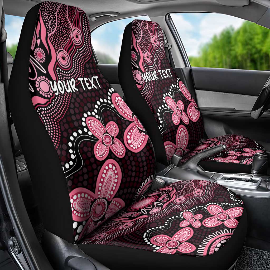 Honoring 50 Years of NAIDOC 2025 Personalised Car Seat Cover Pink Power