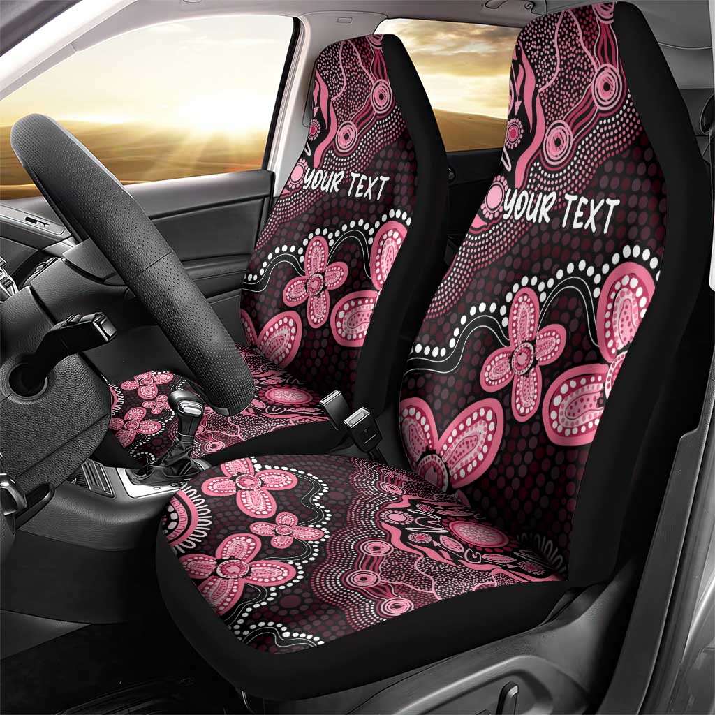 Honoring 50 Years of NAIDOC 2025 Personalised Car Seat Cover Pink Power