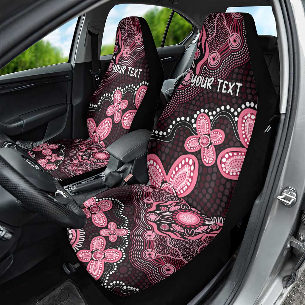 Honoring 50 Years of NAIDOC 2025 Personalised Car Seat Cover Pink Power